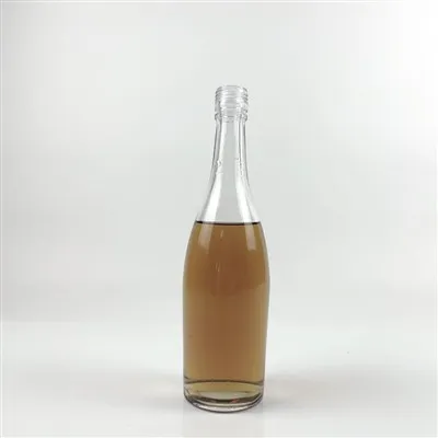 Klassische Premium Whisky Glasflasche